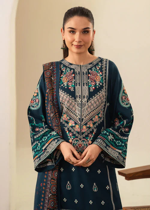 SAJJAL EMBROIDERED 3PC