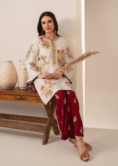 ALAYA EMBROIDERED 2PC