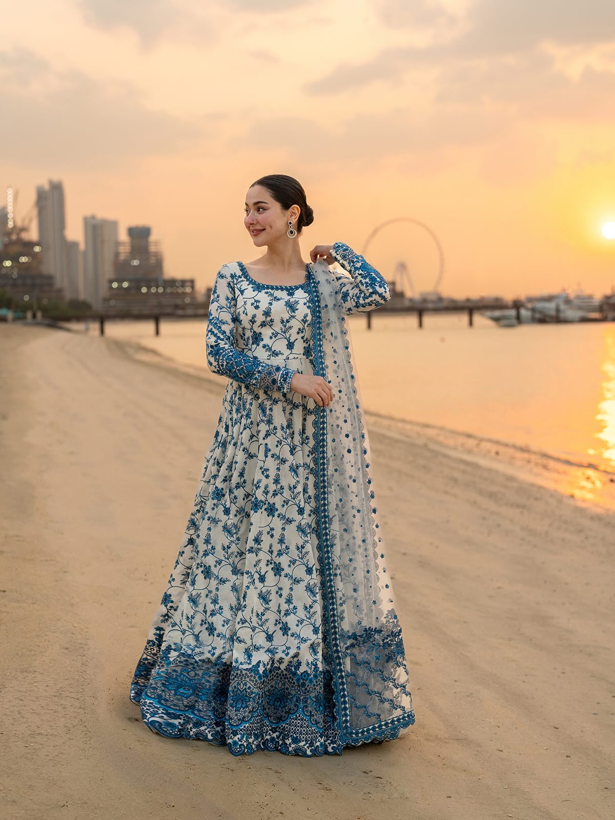 KAINAAT PRINTED 2PC MAXI (MAXI+DUPPATA)