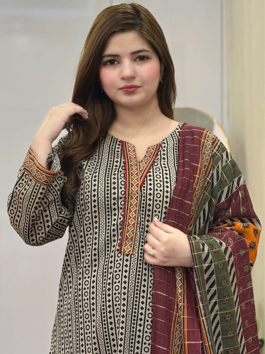 ⚡Luxury Print 3 PC