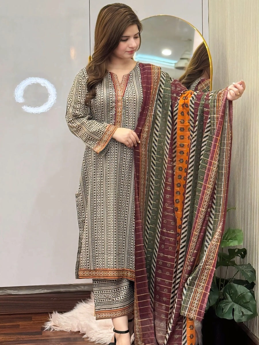 ⚡Luxury Print 3 PC