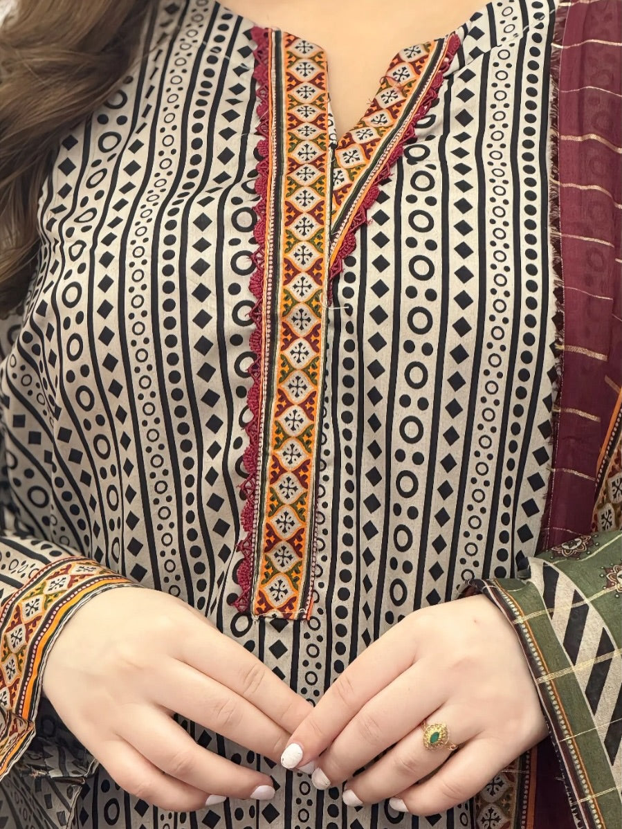 ⚡Luxury Print 3 PC