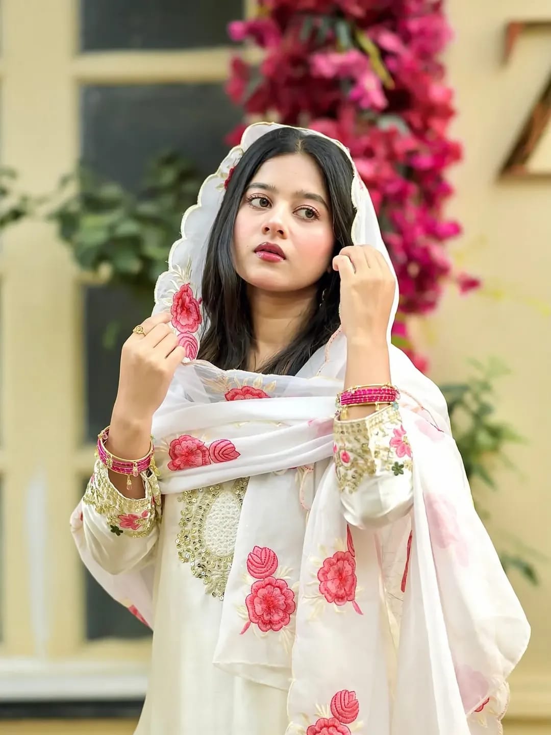 Embroidered Kurta Palazzo