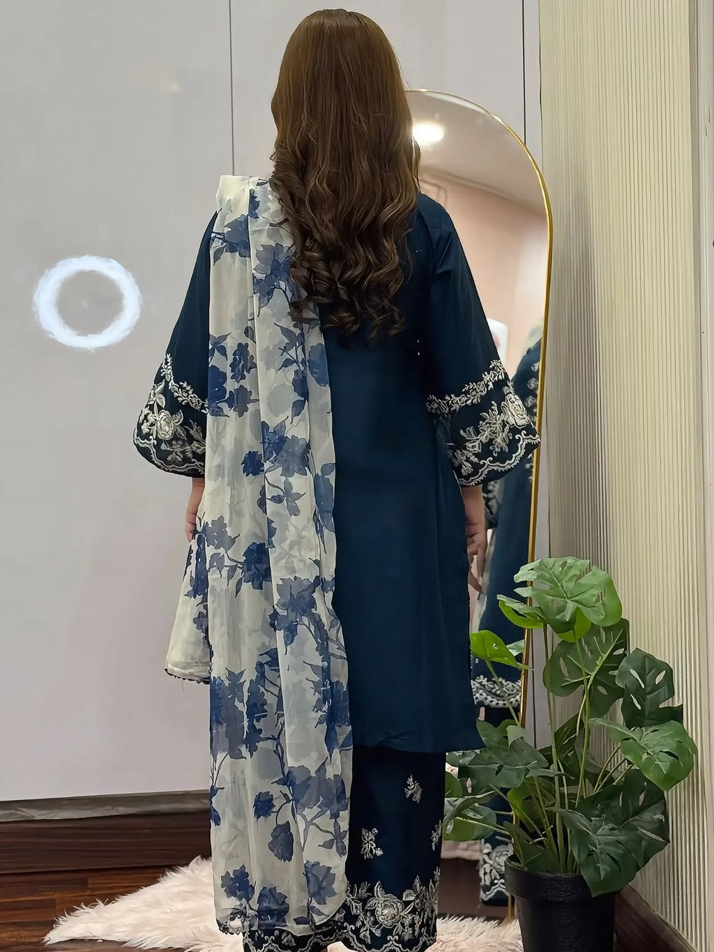 Mira Embroidered Lawn 3Pc
