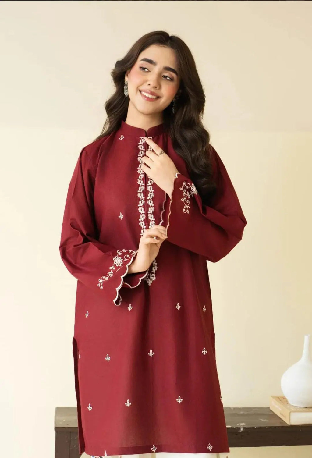 Zarf Emb 2pc (Marina stuff) Ramzan offer 70% discount MWF COLLECTION